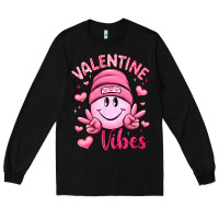 Black valentine vibes Long Sleeve Tee - LillyAllenDesigns