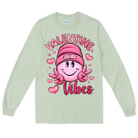 Matcha valentine vibes Long Sleeve Tee - LillyAllenDesigns