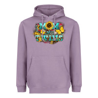 Lavender Mom of twins sunflower mothers day Heavyweight Hoodie - HowdyJamesFarm