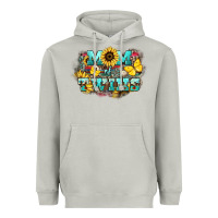 Moon Dust Mom of twins sunflower mothers day Heavyweight Hoodie - HowdyJamesFarm