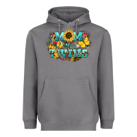 Storm Mom of twins sunflower mothers day Heavyweight Hoodie - HowdyJamesFarm
