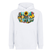 White Mom of twins sunflower mothers day Heavyweight Hoodie - HowdyJamesFarm