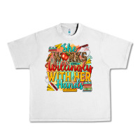 Lunar Rock she works willingly with her hands teacher Urban Heavy Tee - NancyCooperArtShop