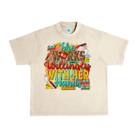 Sandshell she works willingly with her hands teacher Urban Heavy Tee - NancyCooperArtShop