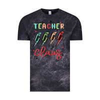 Cloud Black teacher claus Vintage Tee - MaliasSmallBusiness