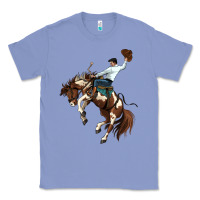 Colony Blue american paint horse rodeo cowboy Classic Tee - MaliasSmallBusiness