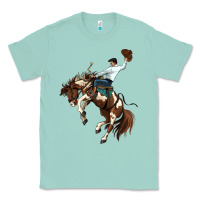 Seafoam american paint horse rodeo cowboy Classic Tee - MaliasSmallBusiness