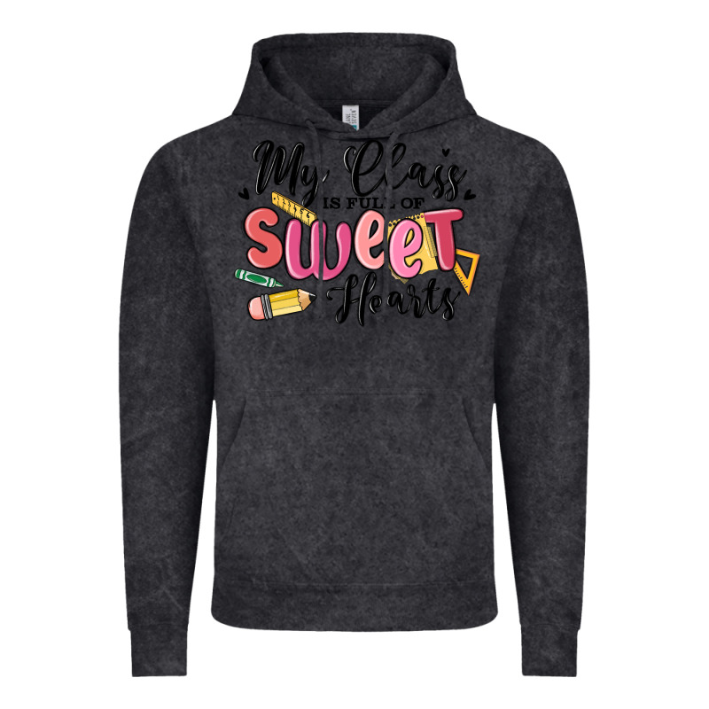 My Class Is Full Of Sweethearts Vintage Hoodie by MaliasSmallBusiness | Teevron