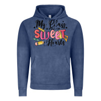 Vintage Denim my class is full of sweethearts Vintage Hoodie - MaliasSmallBusiness
