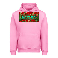 Fuchsia Pink latina license plate Urban Hoodie - BundleAndBundleShop