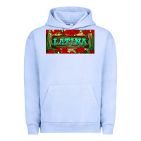 Pigment Grape Ice latina license plate Urban Hoodie - BundleAndBundleShop