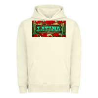Pigment Pistachio latina license plate Urban Hoodie - BundleAndBundleShop