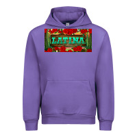 Tulip latina license plate Urban Hoodie - BundleAndBundleShop