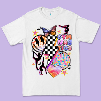 Retro Gymnastics Premium Tee Designed By Jahusdesignshop