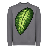 Storm Dumb Cane Leaf Heavyweight Sweatshirt - LillyAllenDesigns