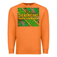 Carrot Let the shenanigans begin shamrock tumbler Premium Sweatshirt - HowdyJamesFarm