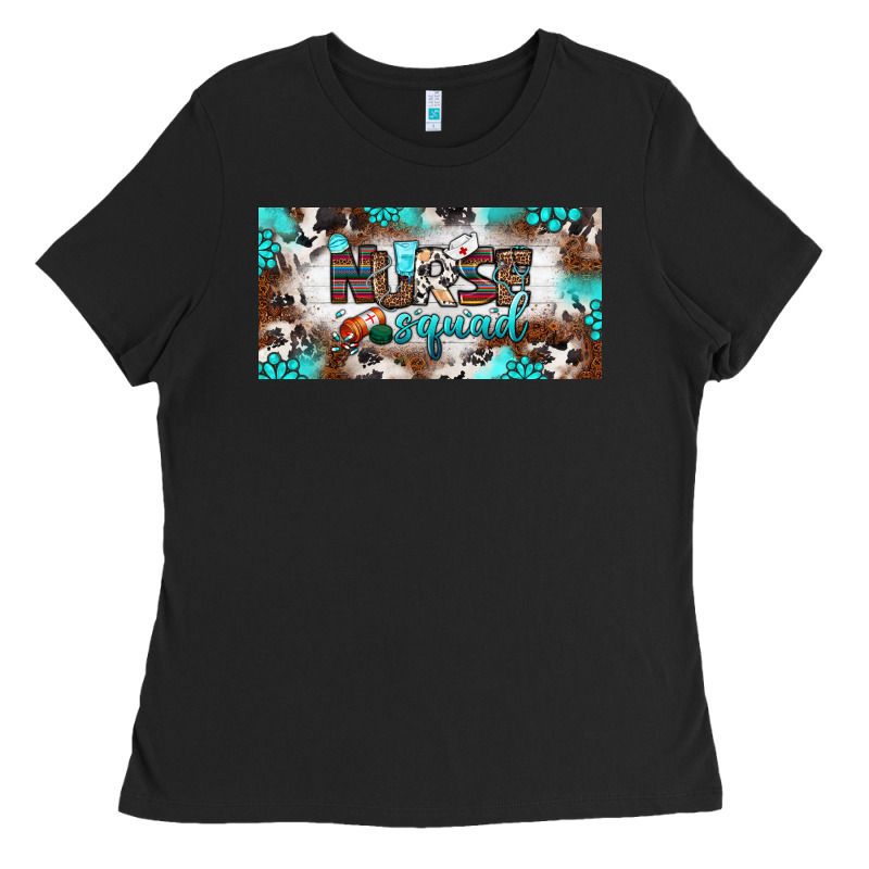 Nurse Squad License Plate Ladies Tee by BundleAndBundleShop | Teevron