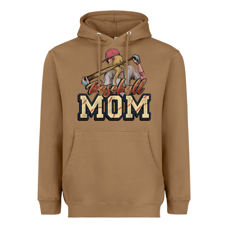 Baseball Mom Heavyweight Hoodie by HowdyJamesFarm | Teevron