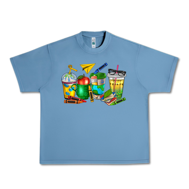 Teacher Coffee Cups Urban Heavy Tee by NancyCooperArtShop | Teevron