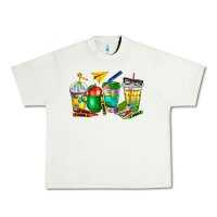 Pistachio teacher coffee cups Urban Heavy Tee - NancyCooperArtShop