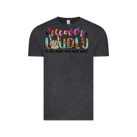 Vintage Black recover loudly to keep others from dying quietly m Vintage Tee - MaliasSmallBusiness
