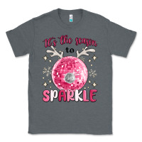 Charcoal Heather it's the season to sparkle Classic Tee - MaliasSmallBusiness