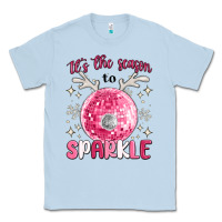 Dusty Blue it's the season to sparkle Classic Tee - MaliasSmallBusiness