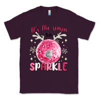Plum it's the season to sparkle Classic Tee - MaliasSmallBusiness