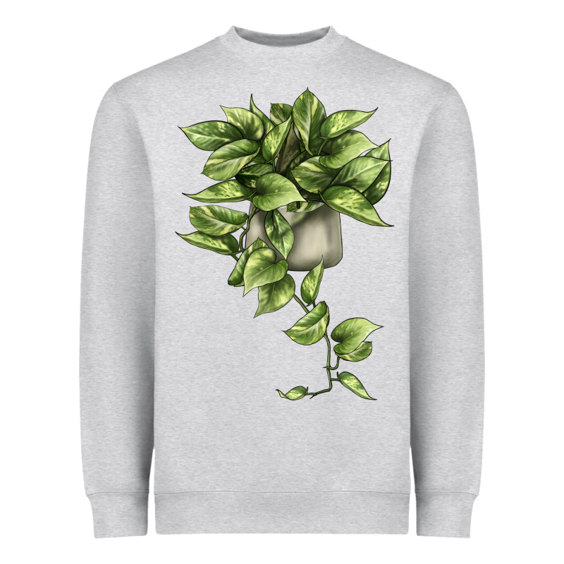 Golden Pothos Heavyweight Sweatshirt by LillyAllenDesigns | Teevron