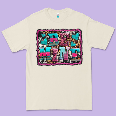 Be Mine Western Valentine's Day Premium Tee Designed By Adodesignshop