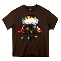Chocolate Brown you serious clark Heavy Core Tee - Jasminsmagicworld