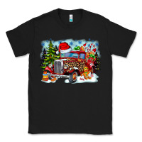 Black Christmas truck Classic Tee - CowhideDigitalArt