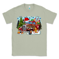 Matcha Christmas truck Classic Tee - CowhideDigitalArt