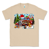Mushroom Christmas truck Classic Tee - CowhideDigitalArt