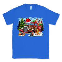 True Royal Christmas truck Classic Tee - CowhideDigitalArt