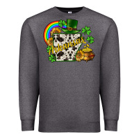 Charcoal Heather Arkansas map St. Patrick's Premium Sweatshirt - CowGirlArtShop