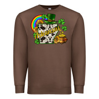 Chestnut Arkansas map St. Patrick's Premium Sweatshirt - CowGirlArtShop