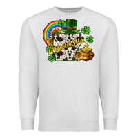 Oatmeal Heather Arkansas map St. Patrick's Premium Sweatshirt - CowGirlArtShop