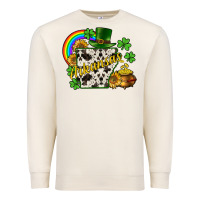 Sandshell Arkansas map St. Patrick's Premium Sweatshirt - CowGirlArtShop