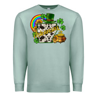 Seafoam Arkansas map St. Patrick's Premium Sweatshirt - CowGirlArtShop