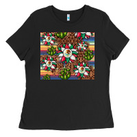 Black sunflower mexican flag tumbler Ladies Tee - JahusDesignShop