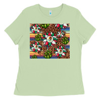 Matcha sunflower mexican flag tumbler Ladies Tee - JahusDesignShop