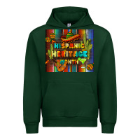 Forest Green hispanic heritage month tumbler Urban Hoodie - BundleAndBundleShop