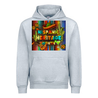 Heather Grey hispanic heritage month tumbler Urban Hoodie - BundleAndBundleShop