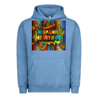 Pigment Pebble Blue hispanic heritage month tumbler Urban Hoodie - BundleAndBundleShop
