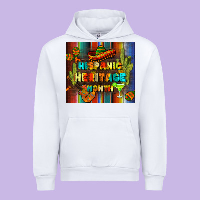Hispanic Heritage Month Tumbler Urban Hoodie Designed By Bundleandbundleshop