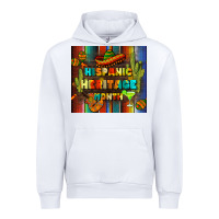 White hispanic heritage month tumbler Urban Hoodie - BundleAndBundleShop