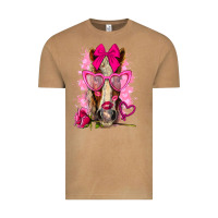 Vintage Camel valentines day horse with sunglasses Vintage Tee - NancyCooperArtShop