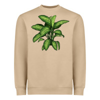 Mushroom Dumb Cane Heavyweight Sweatshirt - LillyAllenDesigns