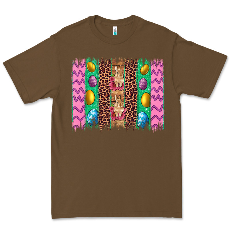 Easter Leopard Egg Bunny Brush Stroke Premium Tee by Artiststas | Teevron